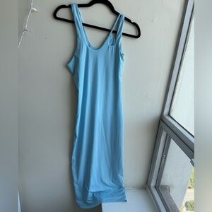 Bardot Sky Blue Midi Dress